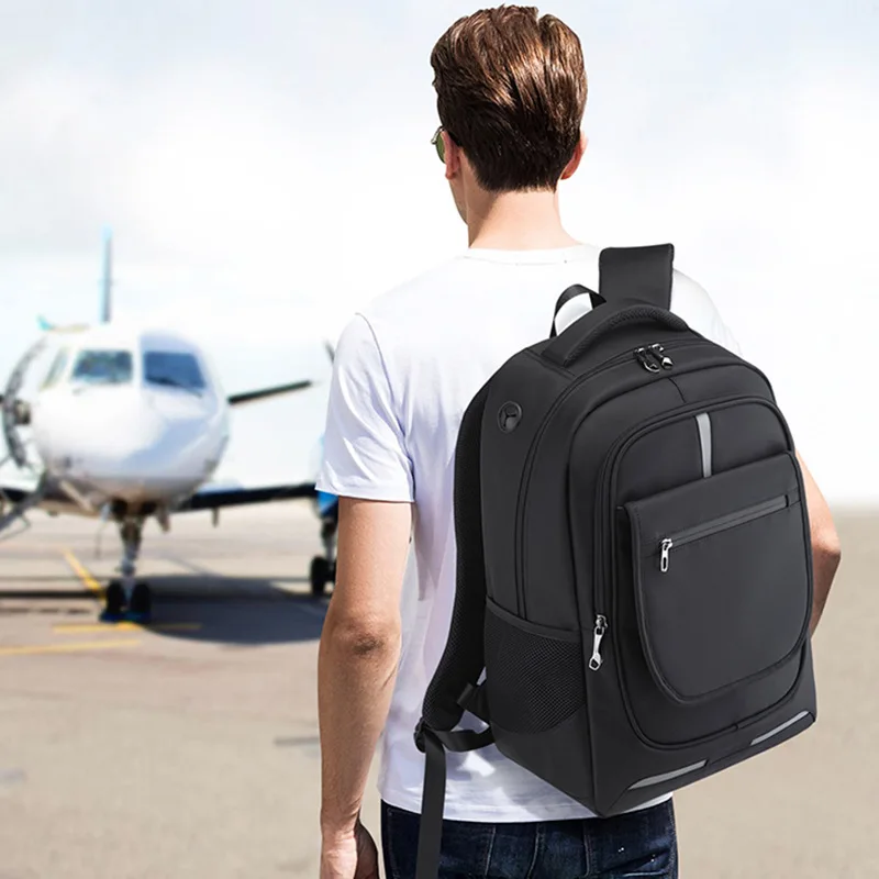 DC Computer Outdoor Multifunctional Student Backpack Schoolbag Men's Large Capacity Waterproof Travel Bag Lightweight Commuting