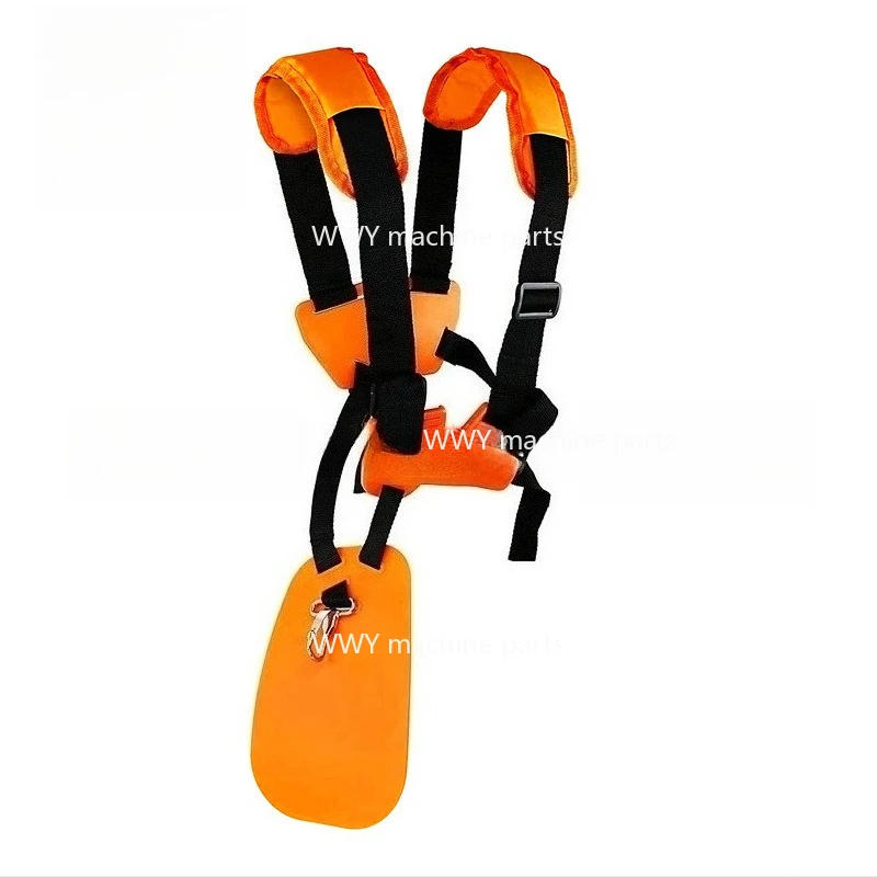 

Lawn Mower Strap, Brush Cutter Double One Shoulder, Thickened Strap, Side-mounted, Back-mounted Strap Accessories