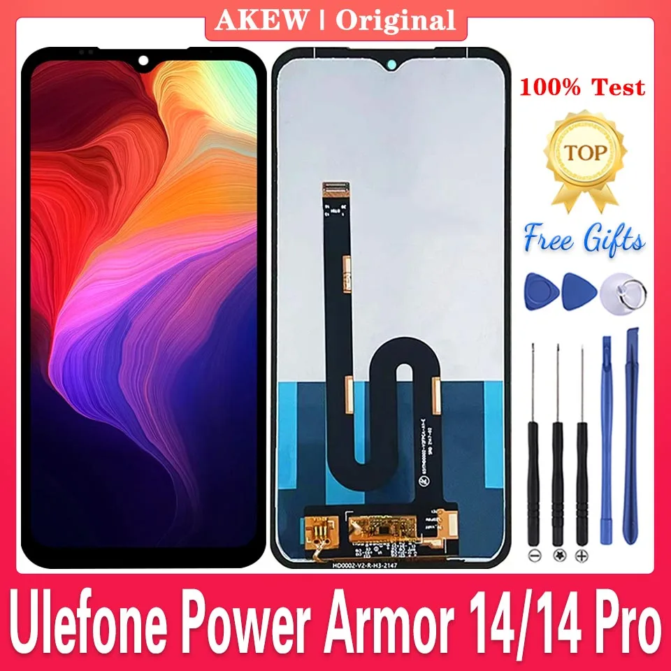 NEW Original For Ulefone Power Armor 14 LCD Display Armor 14 Pro Touch Screen Armor14 Digitizer Assembly Phone Replacement Parts