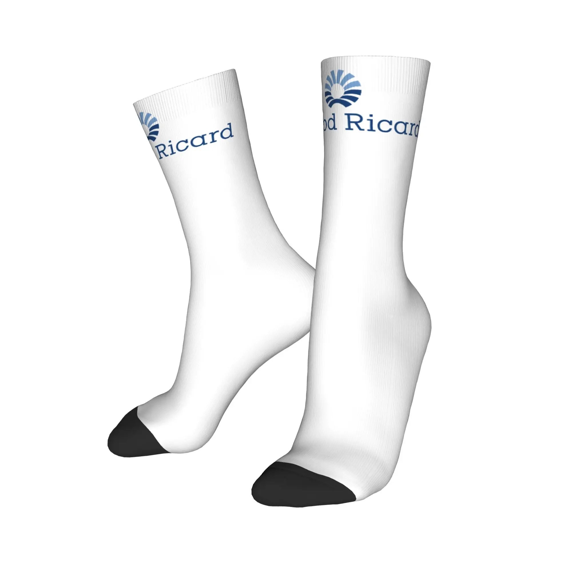 Пользовательские носки R-Ricards, мужские и женские теплые модные носки для экипажа с фенхелем и вином, французскими напитками