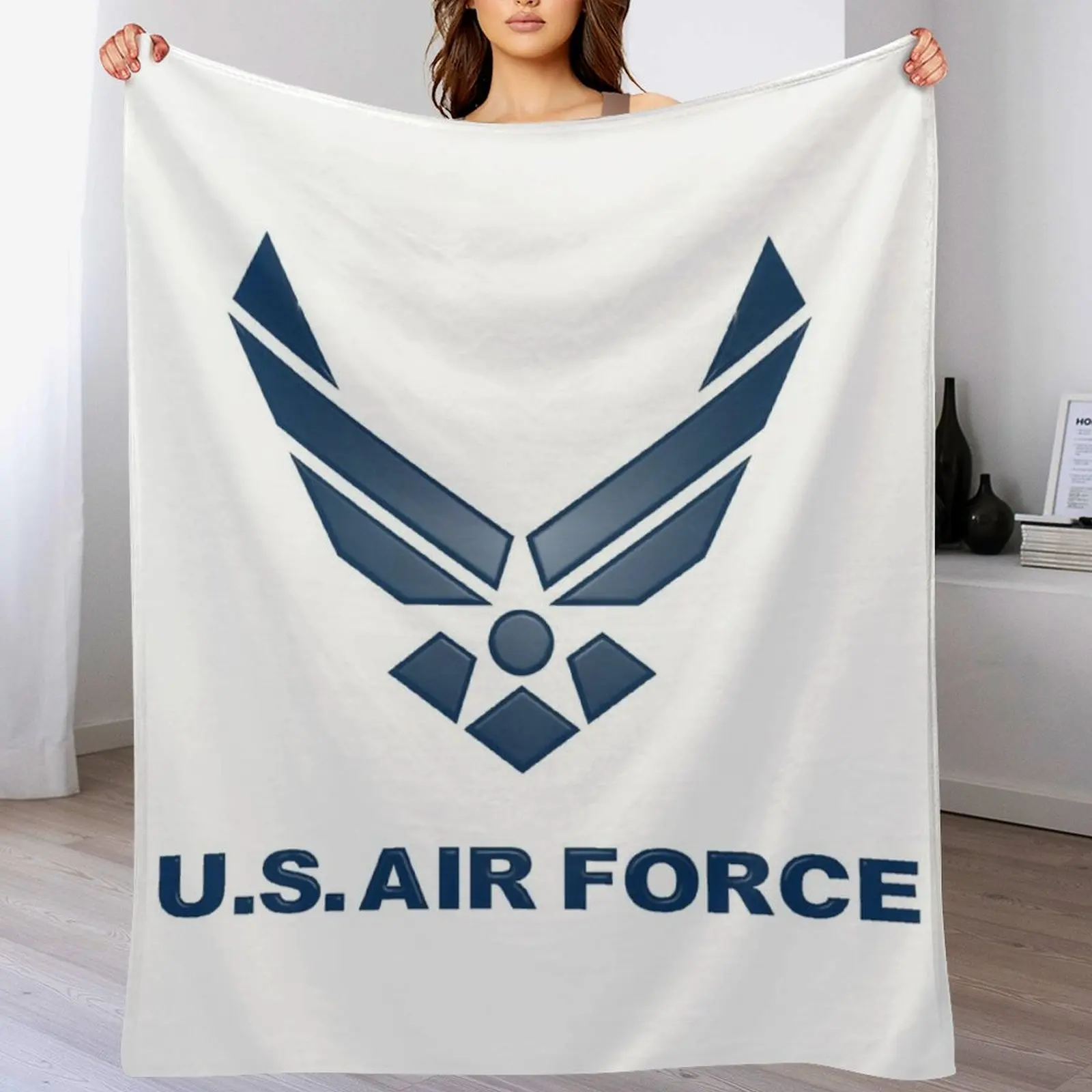 

U. S. Air Force Symbol Throw Blanket Extra Large Throw Blankets Sofas Of Decoration Summer heavy to sleep Blankets