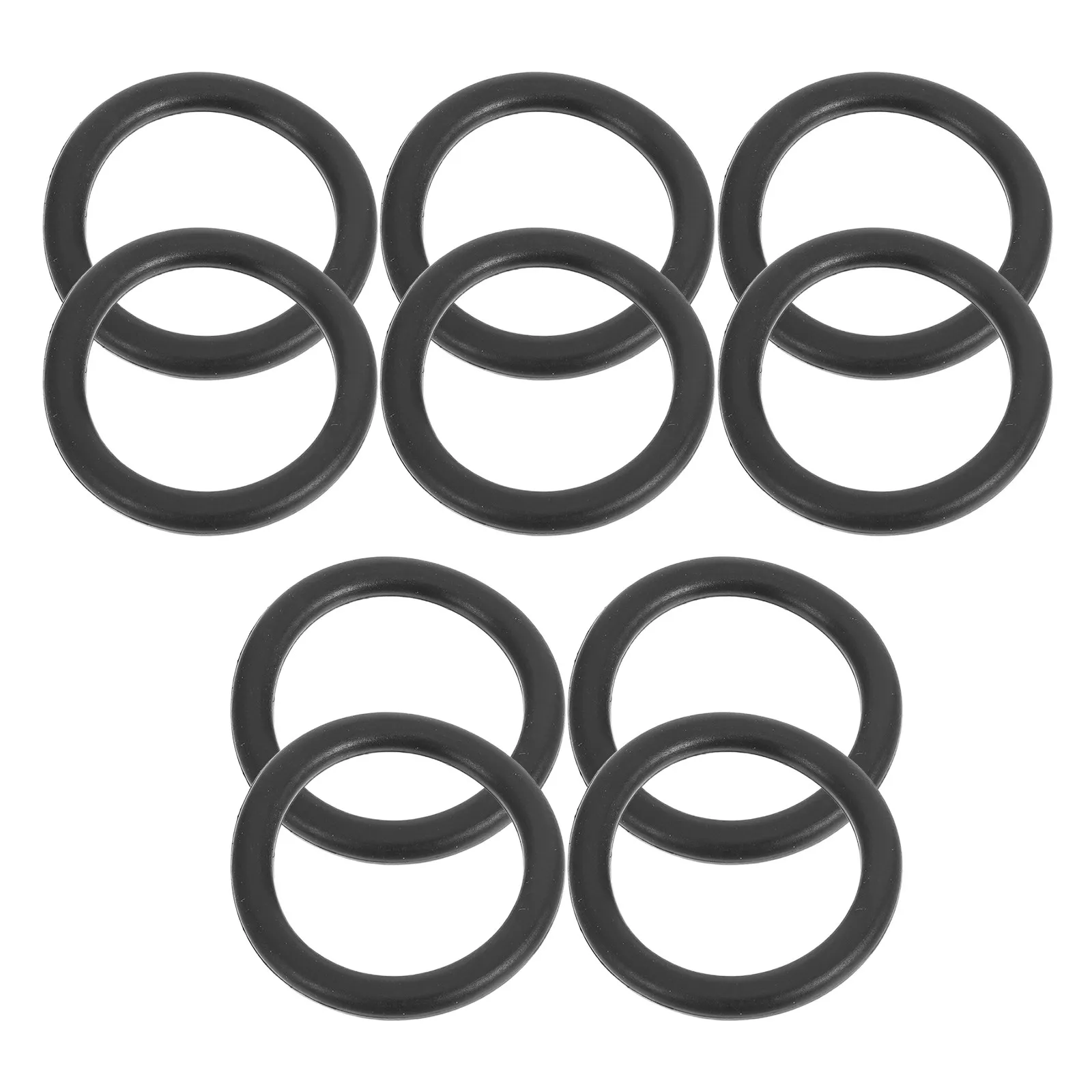 10Pcs Stethoscope Diaphragm Seal Ring Repair Accessories Non-Chill Floating Cold Protection Retainer Ring for Heart Lung