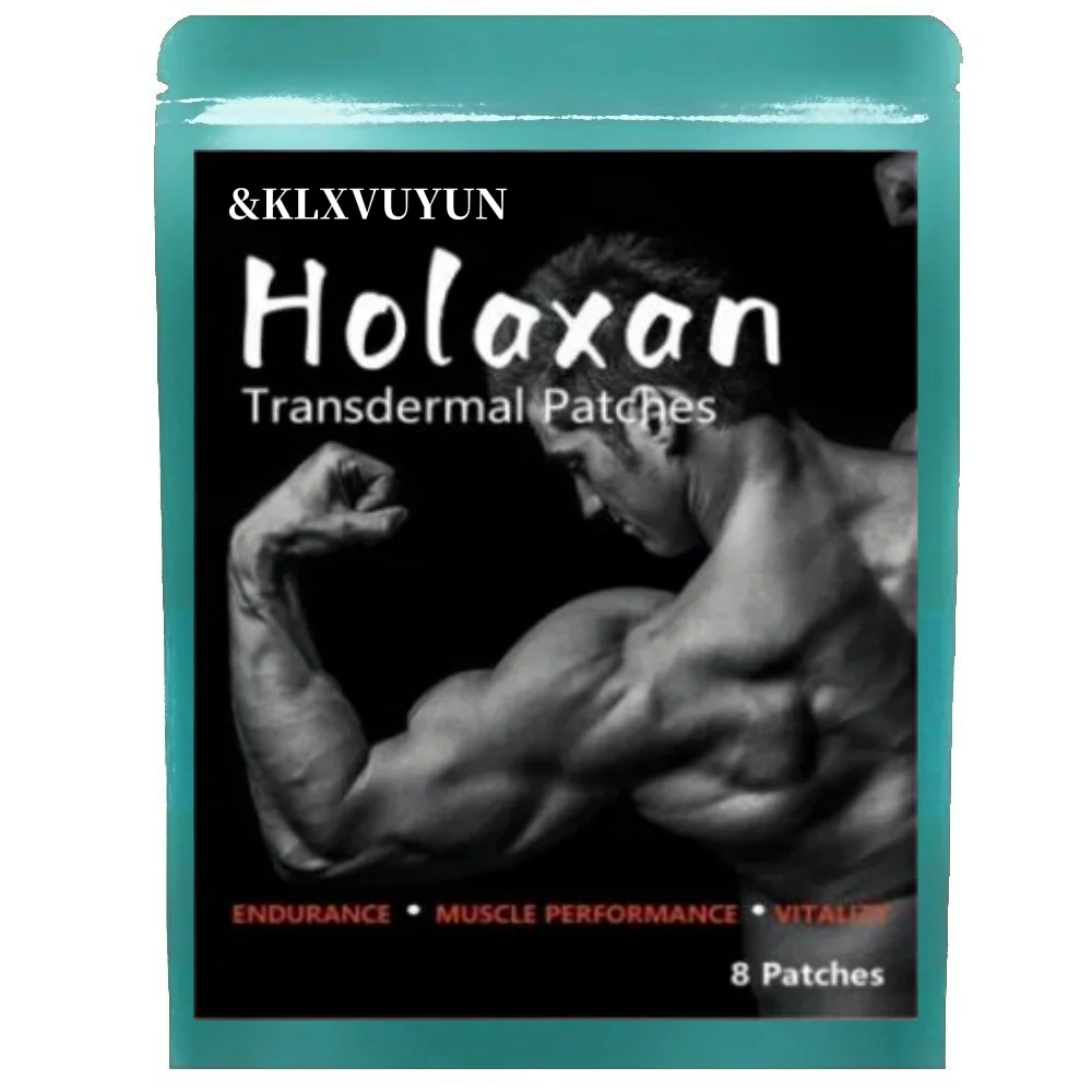 Holaxan Booster Muscle Building cerotti transdermici Testo Booster Tribulus abolic, Made In Usa. Fornitura di 8 settimane