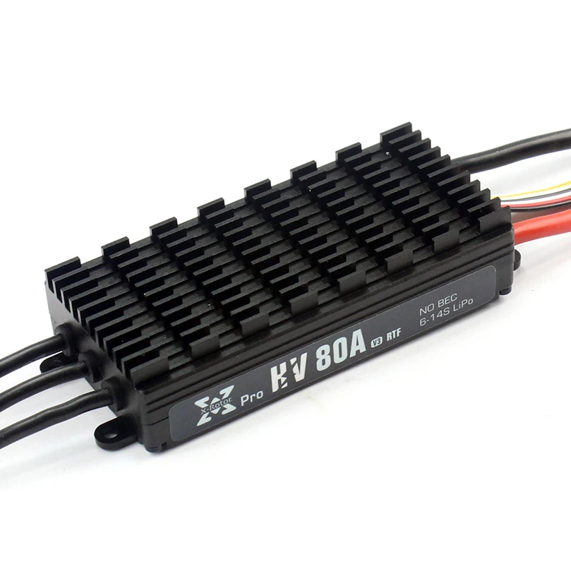 Hobbywing XRotor Pro 80A HV V3 ESC Electronic Speed Controller 14S for Multicopter Agricultural Drone Helicopter