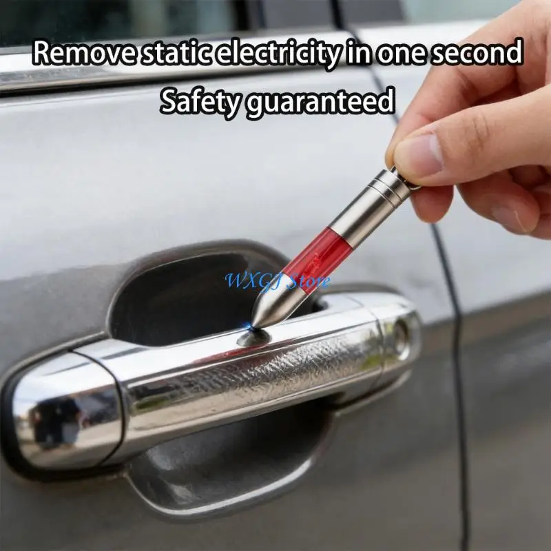 37JE Safe & Convenient Static Eliminators Portable Keychain for Body Discharge Gift