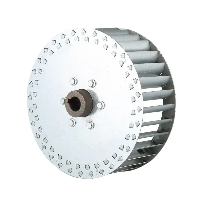 11 multi blade impeller fan blade galvanized sheet stainless steel balanced silent fan blade low noise