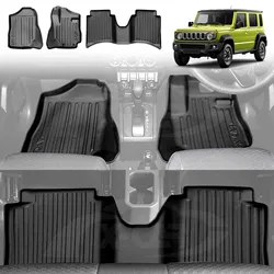Use for new Suzuki JIMNY 5doors custom car AllWeather car Floor Mat Fit For Jimny 5doors custom waterproof pad floor mats