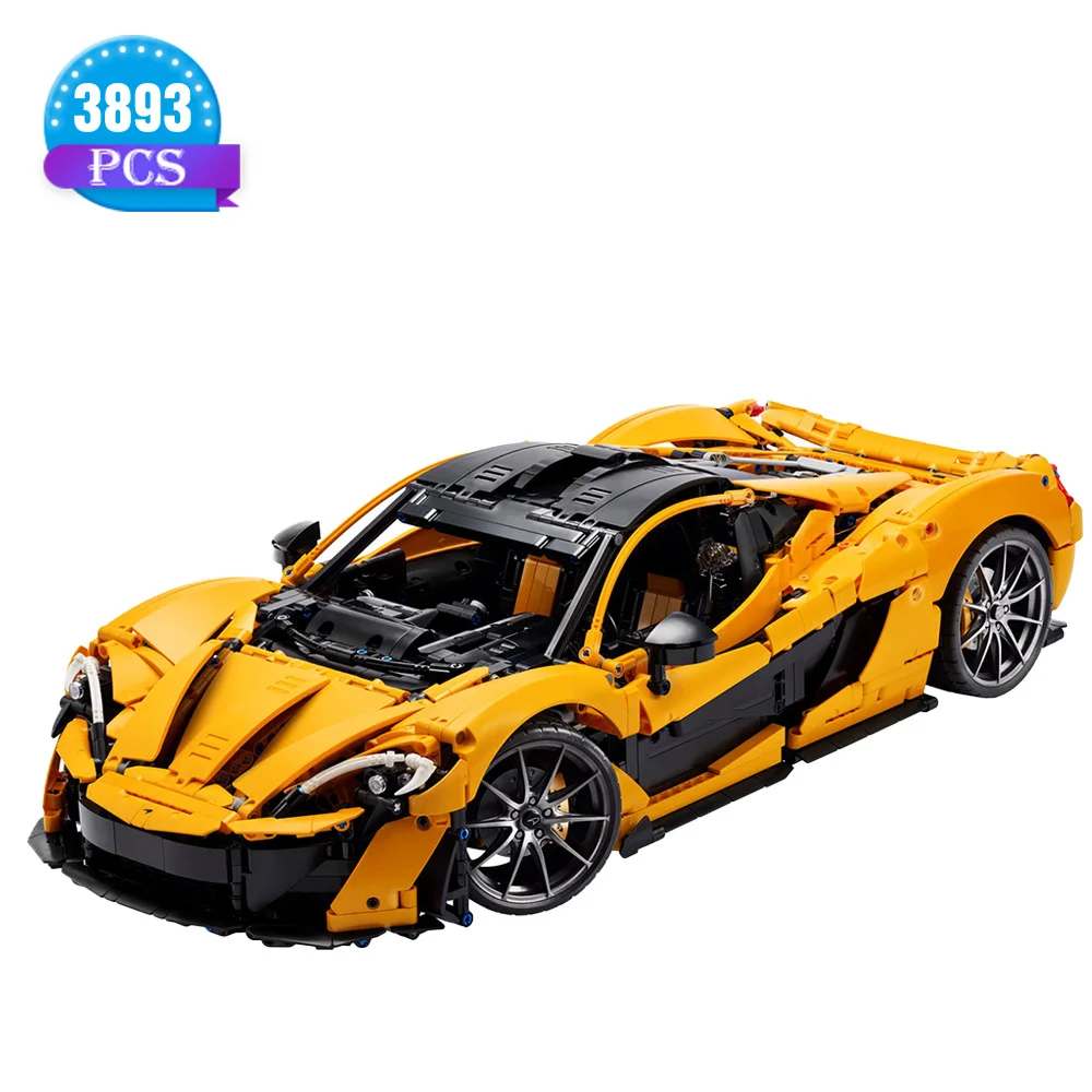 2024 New P1 Super Racing Car Model Building Blocks 1:8 Assembly Set Bricks Technical Toys For Children Christmas Gifts