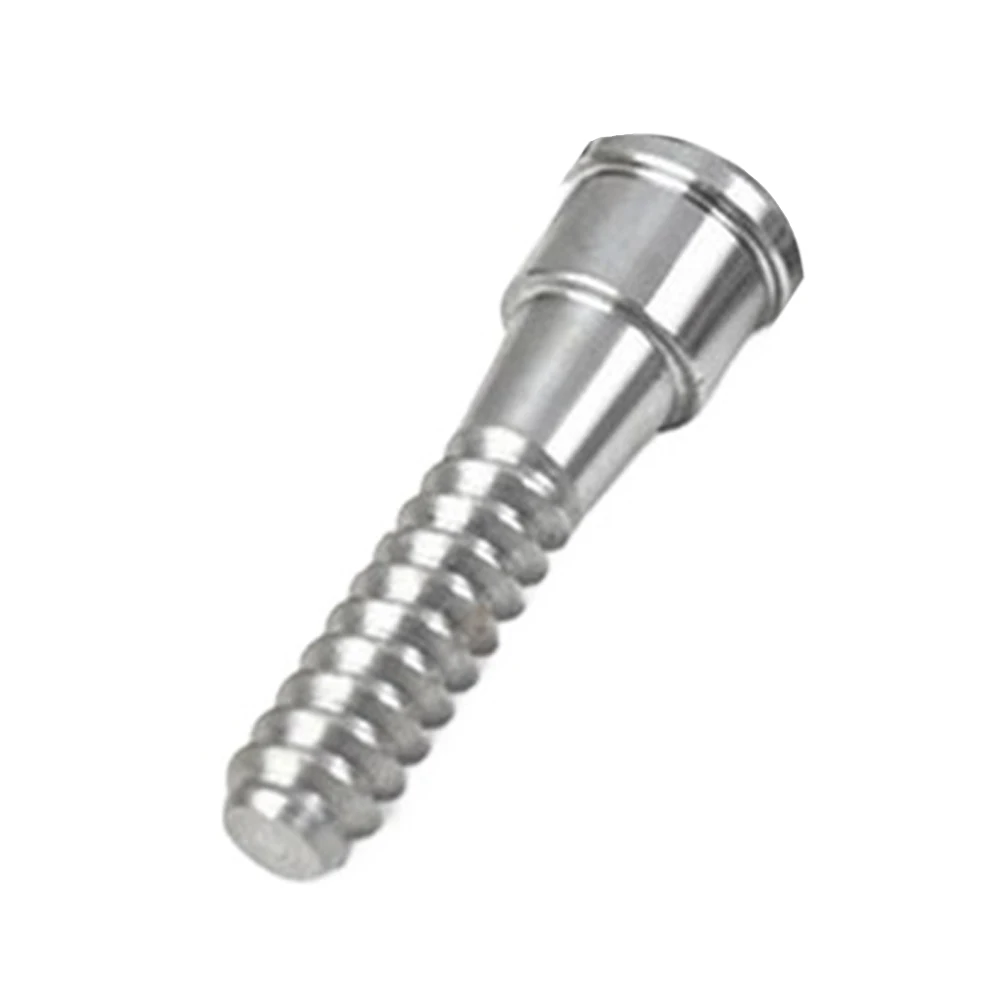 Tornillo de mandril de engranaje cónico de 3 75 pulgadas 45 #   Material de acero, cabeza redonda plana, 54 mm de longitud, adecuada para torno de madera y uso de portabrocas de engranajes