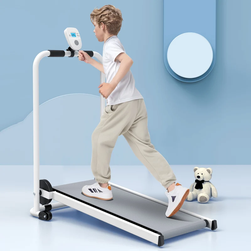Cinta de correr para niños, multifuncional, plegable, entrenamiento físico, colina interior, escalada, máquina para caminar, equipo de Fitness