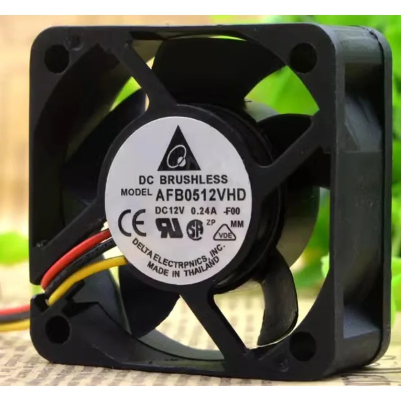 New Cooler Fan for DELTA AFB0512VHD 12V 0.24A 5cm Dual Ball Bearing Server Fan 5020 50*50*20mm