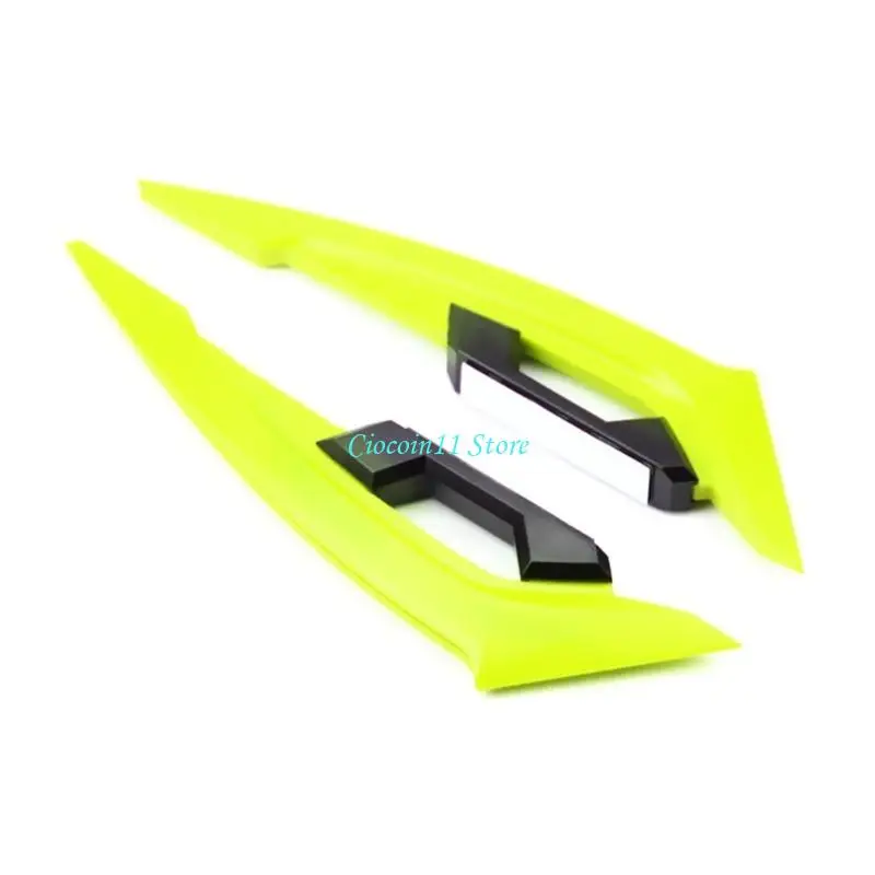 Y1UB Motorcycle Front Side Spoiler 2 Pieces Aerodynamic Wing Suitable for Improved Riding Experience on Electric Scooters