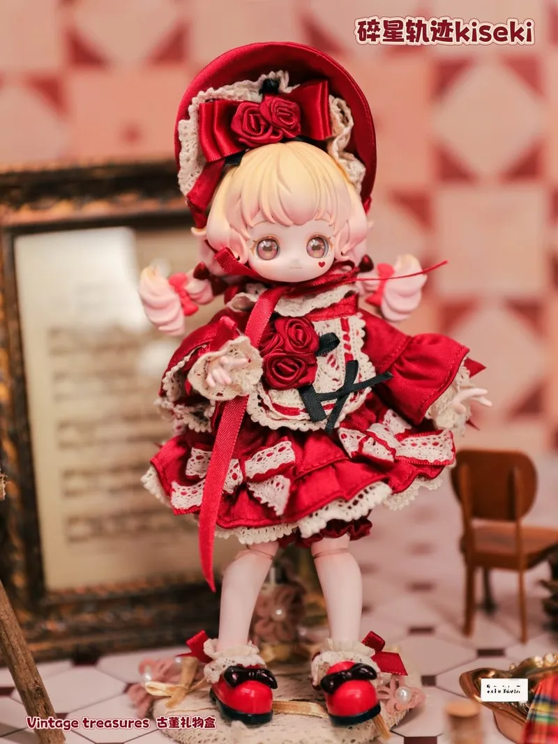 

Genuine Kiseki Bjd Blind Box Cute 1/12 Scale Humanoid Doll Adorable Joint One Twelfth Scale Mjd Doll Action Anime Figure Toys