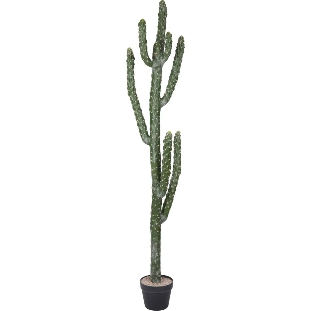 

62 Inch Artificial Fake Cactus Potted Plant Indoor and Outdoor Home Office Store Decoration