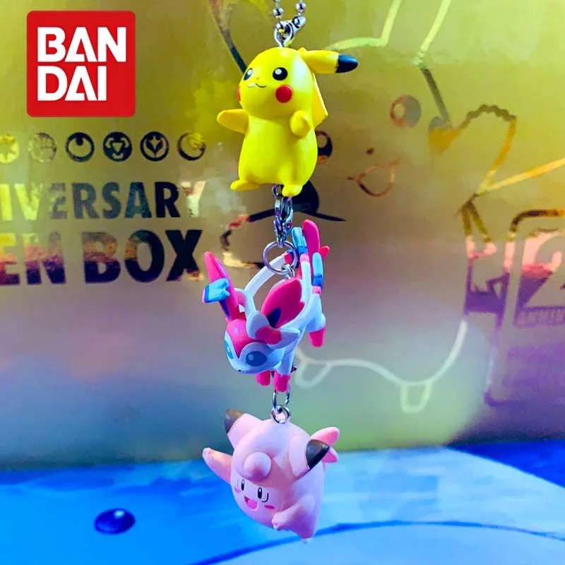 

Новинка в наличии: Оригинальный кулон Bandai Pokémon с изображением огнедышащего дракона, феи Иви и Пикачу, кожаные игрушки-фигурки
