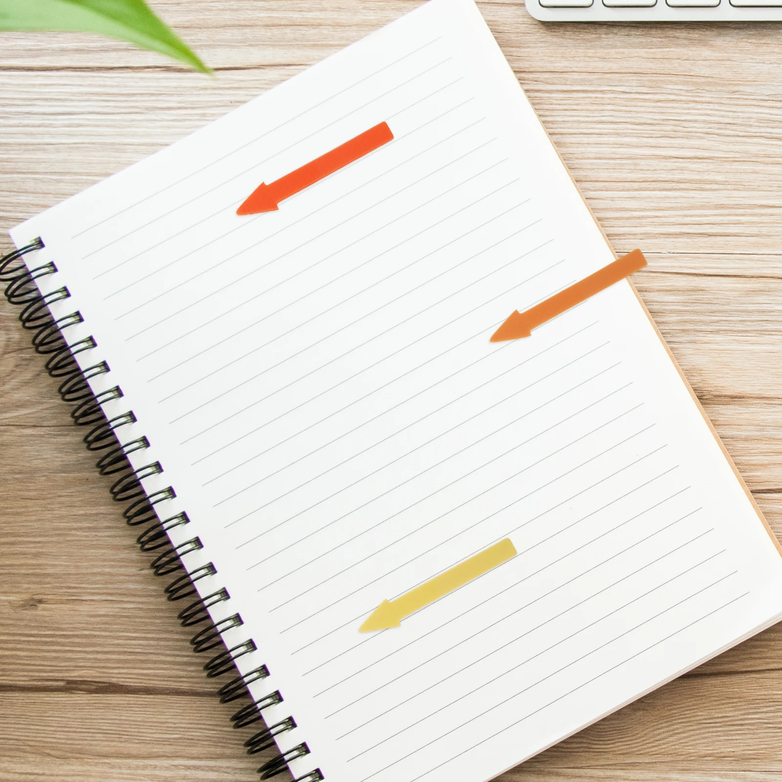 

4pcs Arrow Colorful Highlight Tabs Reusable Page Markers Index Labels Book Reading Strips Sentence Professional