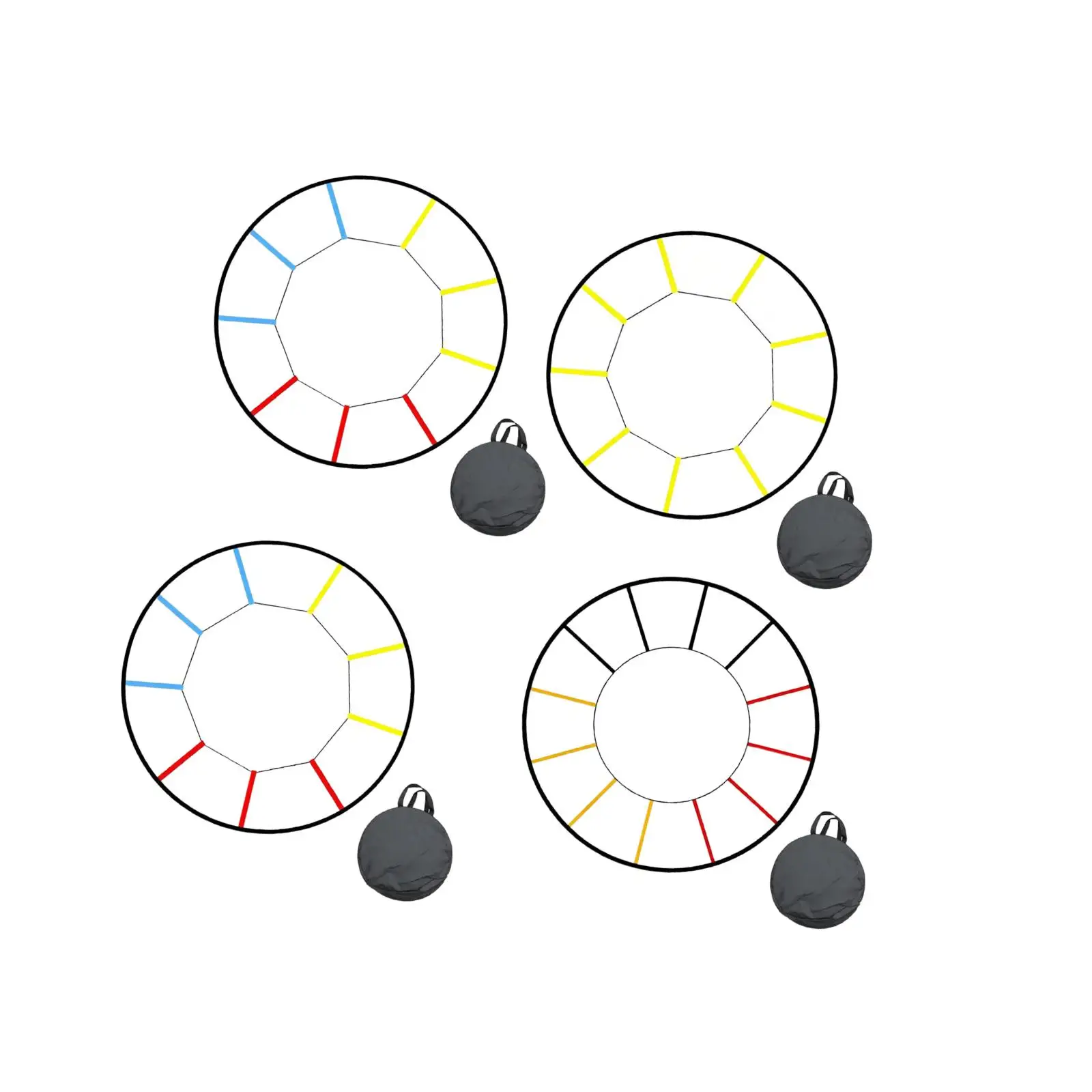 

Лестница для тренировки ловкости, легкая, складная, из полипропилена и нейлона, для баскетбола, футбола, развития скорости и координации