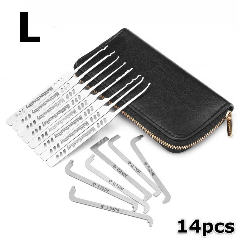 Handwerkzeuge Leder-Verpackung 10Stk/14Stk/15Stk/17Stk/24Stk – Detail 14