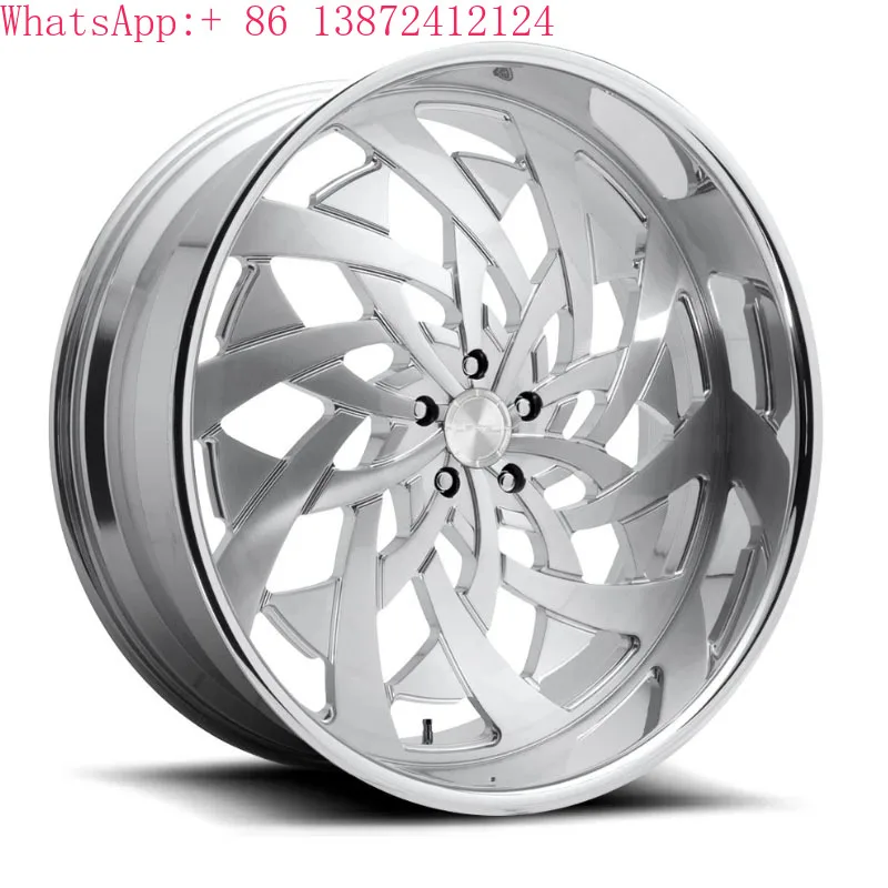 

Forged Rims Alloy Wheel 18 19 20 21 22 5x112 H-Shaped Polished Aluminum Car Wheels Rims for Car Modification for Ford Mustang