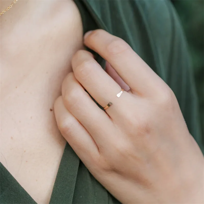 Knuckle Rings Handmade Jewelry 14K Gold Filled/925 Silver Boho Anillos Mujer Bohemian Jewelry For Women Anelli Bague Femme Rings