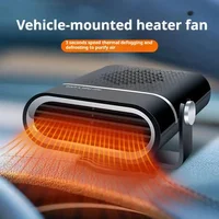 Calentador de coche portátil de 12V 120W, ventilador de enfriamiento y calefacción rápida con 360 ° Rotación, Descongelador Desempañador, encendedor de cigarrillos enchufable