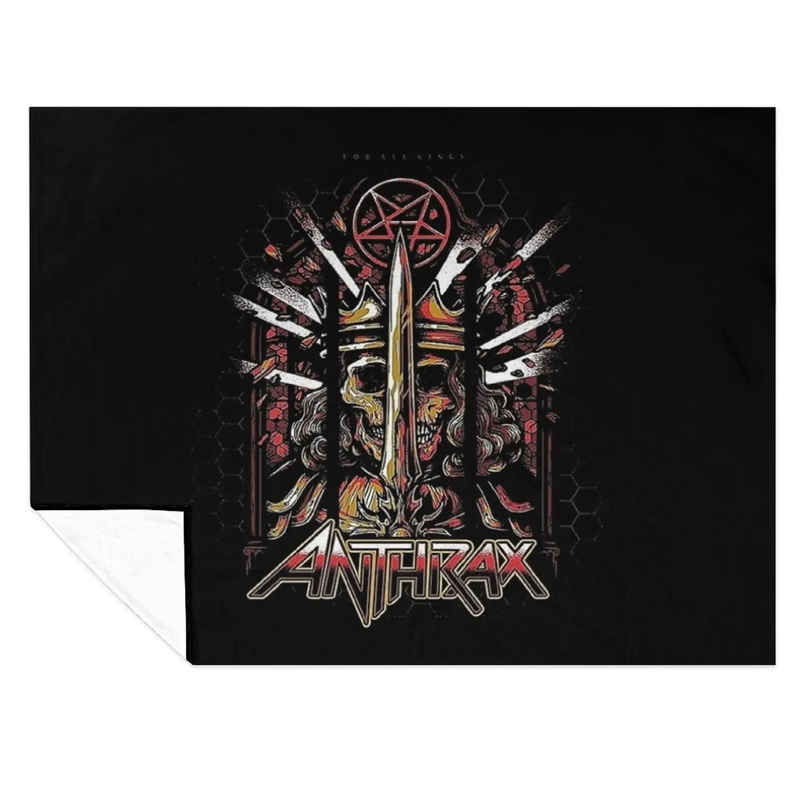 

anthrax band Throw Blanket Summer Beddings Softest Bed Fashionable sofa bed Blankets