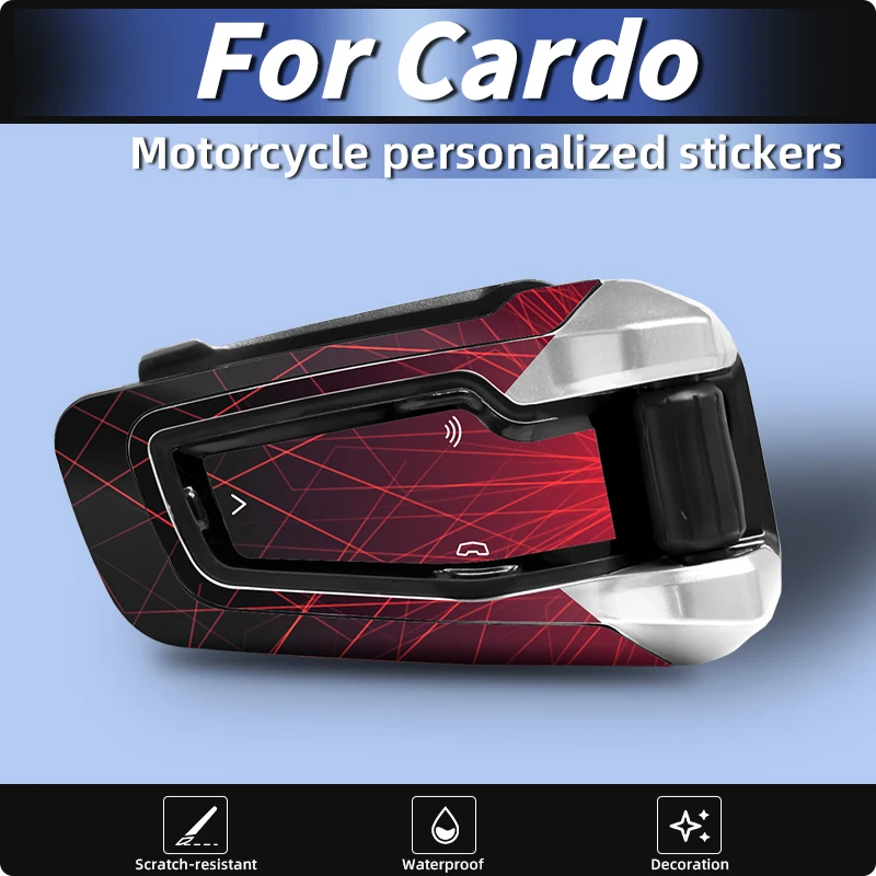 

Используется для Cardo поколения, устойчивые к царапинам, прочные, долговечные, Bluetooth-гарнитуры, наклейки для мотоциклов, аксессуары