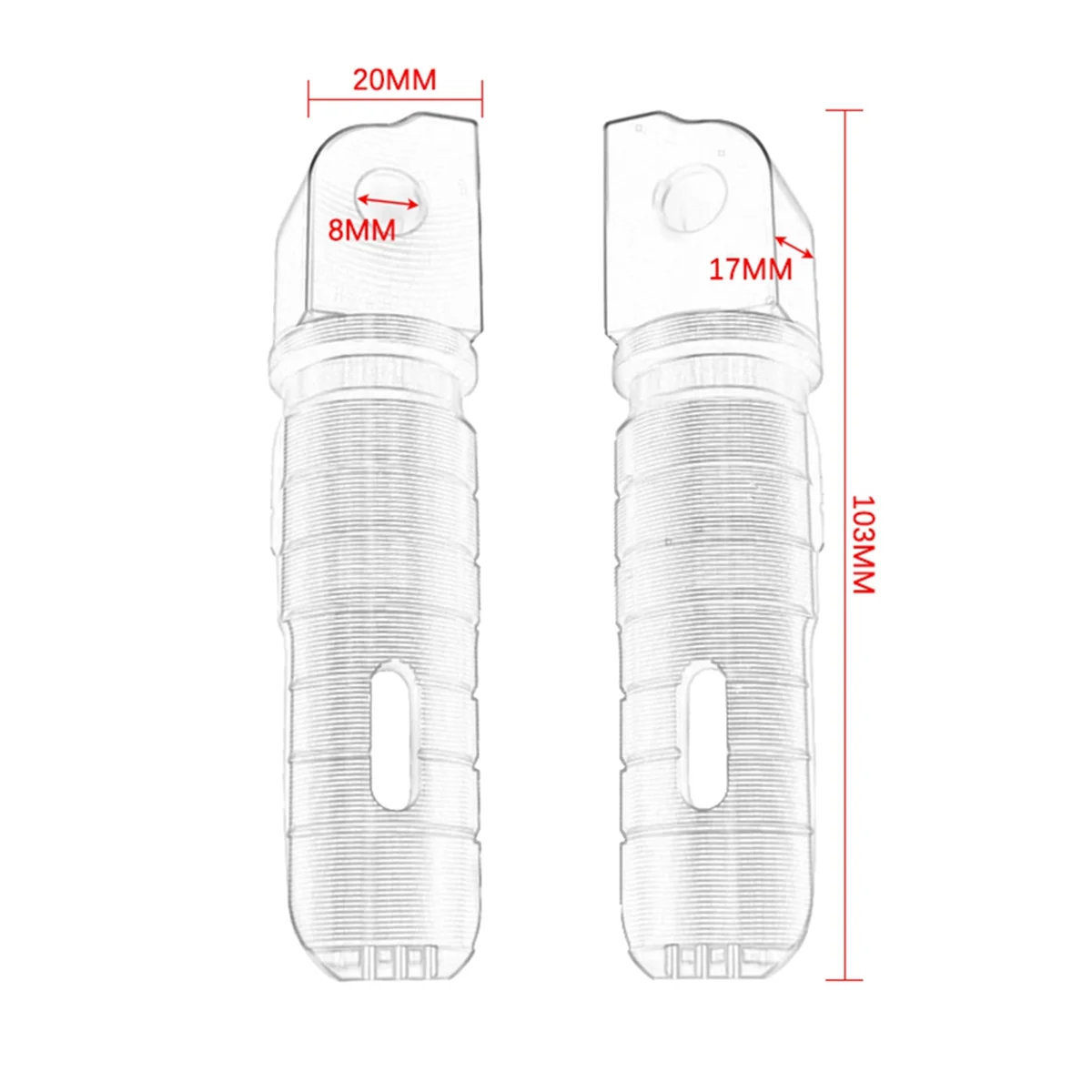 

Motorcycle Rear Foot Pegs Pedal Footrest Rest Brac New Arrivals torcycle Accessories