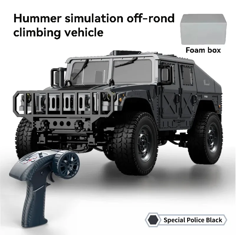 JJRC C8835 RC Car Simulation 4x4 All-terrain 2.4G Remote Control Car Off-road Climbing Electric Truck with LED Light RC Toy Gift image 3