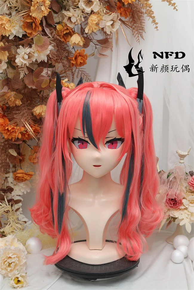 

(Bremerton) Full head super sweet female resin crossdressing BJD Doll kig cosplay kigurumi mask