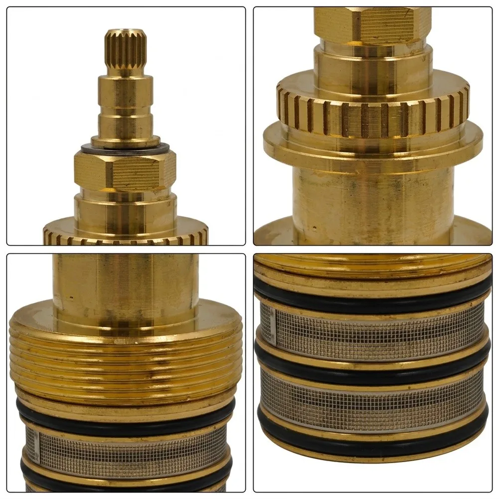 For Daily Bathing Use 3 4'' Thermostatic Valve Cartridge Brass Material Construction Memory Alloy Sensor For K400 Faucet Models