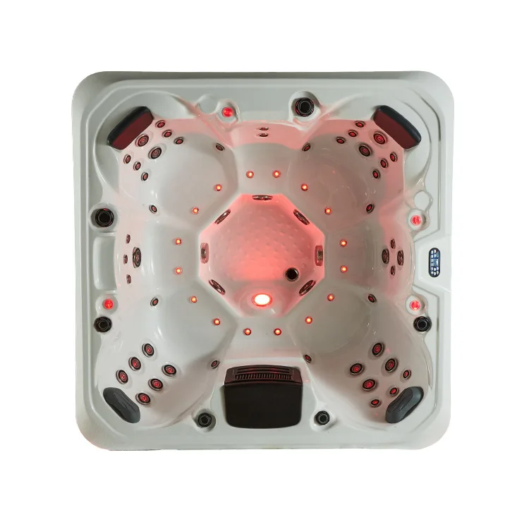 Comfort Bubble Jet Massage Spa Pool Inflatable Hot Tub With Safety Pressure Release Valve For Home Backyard Use