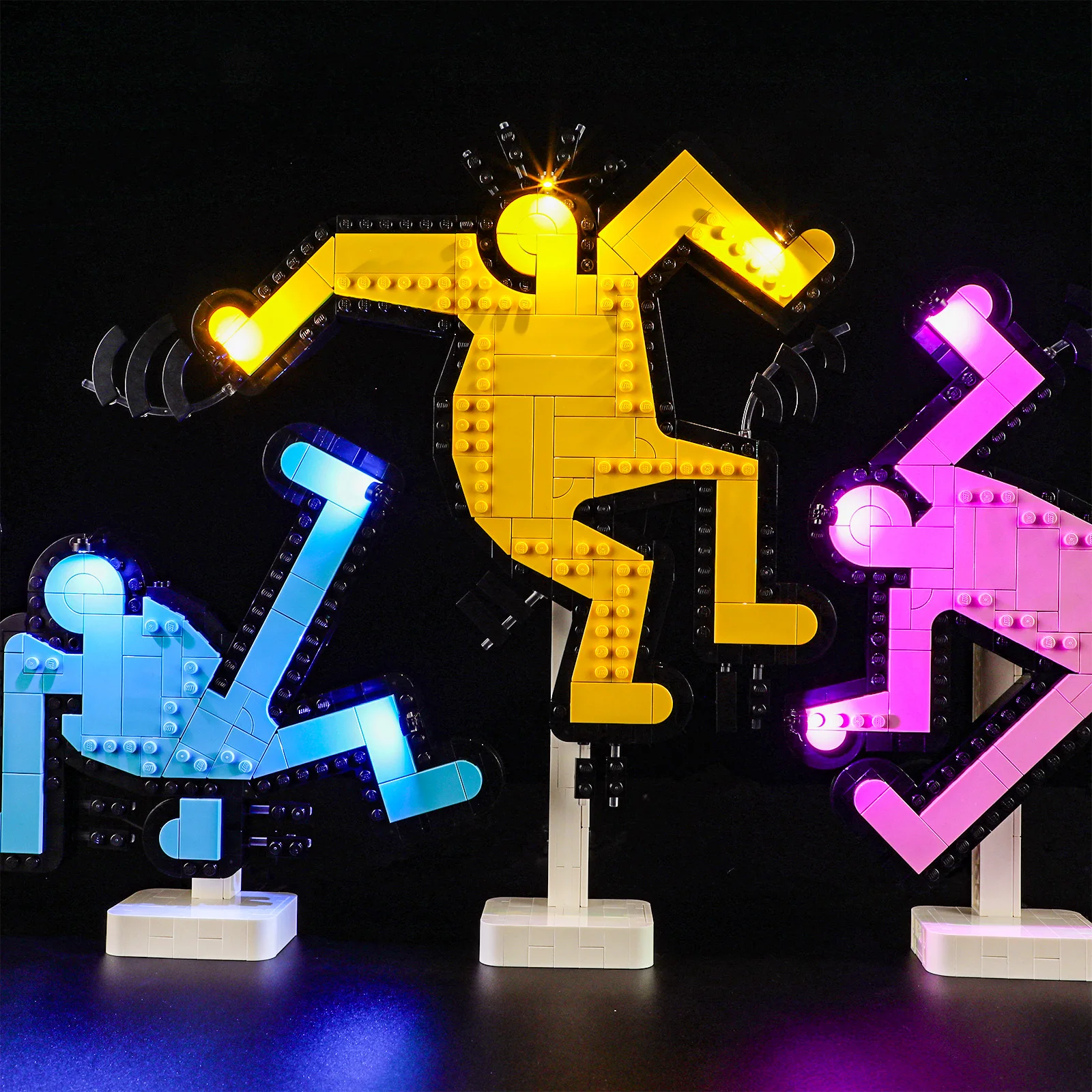 Lighting Kit For LEGO Dancing Figures 31216 Set Not Include Building Block(Only Led Light Kit)