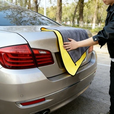 Big Car Wash Microfiber Towel Car Cleaning Drying Cloth Car Care Cloth Microfiber Towel Car Microfiber Cloth Super Absorbent