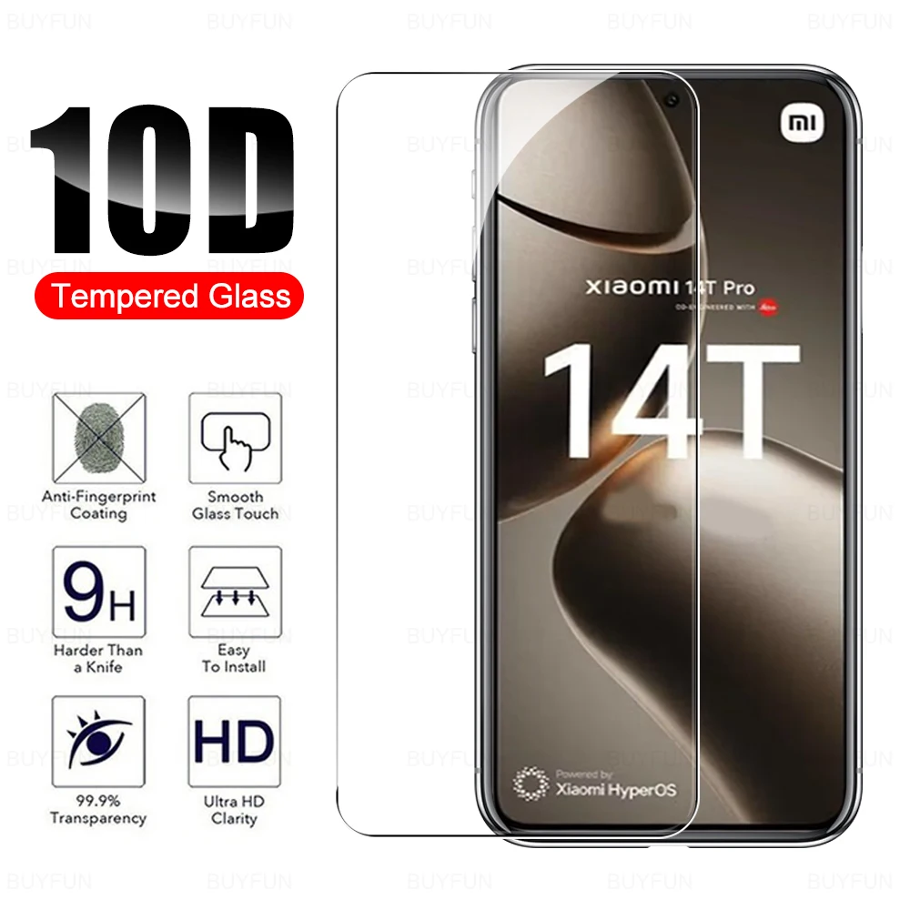 Glass For Xiaomi 14T Pro 2024 6.67 inches Clear 9H Tempered Film Mi 14 T 14Tpro Xiaomi14T Mi14T Anti Scratch Screen Protector