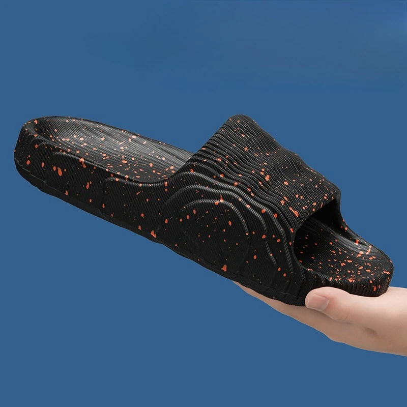 

Мужские летние тапочки для дома и улицы, нескользящие, на толстой подошве, большие размеры