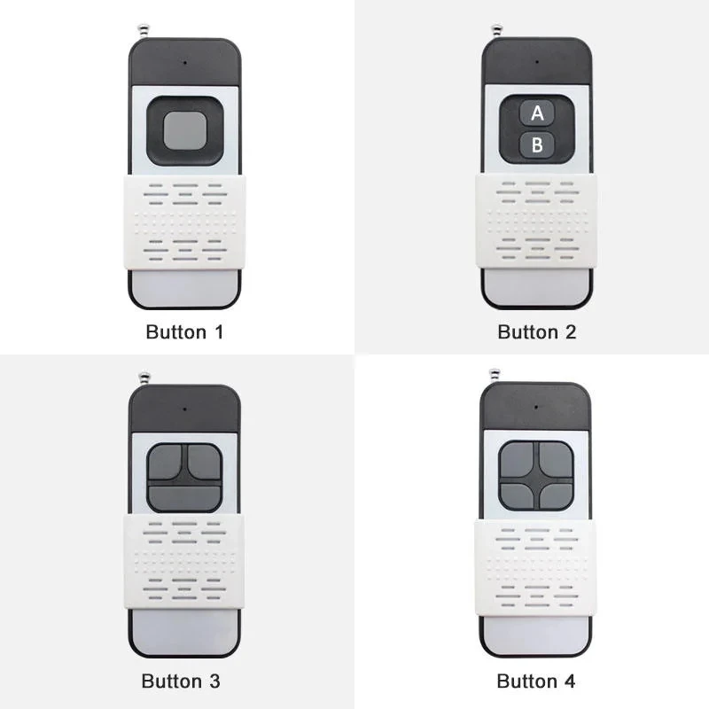 Mando Garaje 1000 Meters Fix Learn Code Wireless Remote Control Type Universal Remote