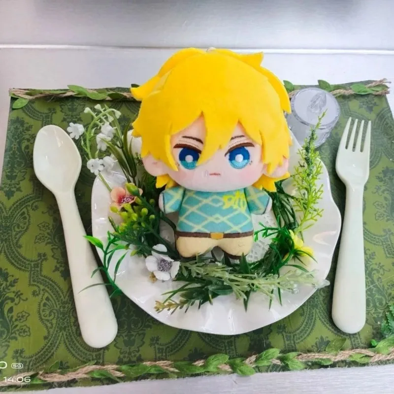 10cm Anime Attributes Role Dio Kawaii Cosplay Cotton Dango Doll Starfish Body Cartoon Mini Soft Plushies Toy Figures Fans Gifts
