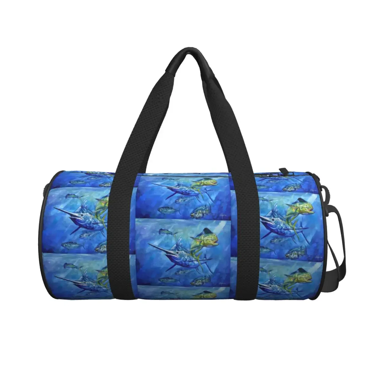 

Dorado, Marlin, And Tuna Large Duffle Gym Bag Multi-Functional Duffle Travel Bags Handbags Fitness bag
