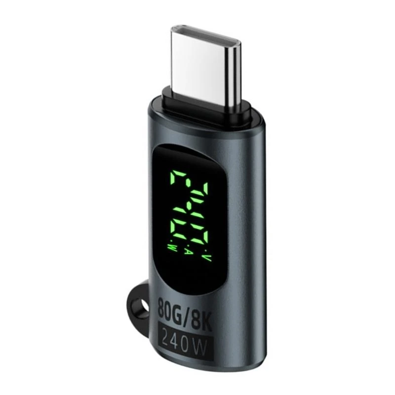  Type C Digital Display Adapter 240W Supports 8K Video Transmission For Enhances Data Transfer & Safe Charging Experience