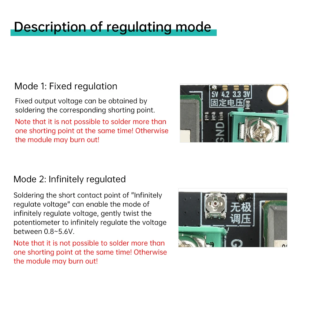 Modulo buck DC 20A Convertitore di tensione regolatore di tensione ad alta potenza per elettronica Piccoli elettrodomestici fai da te Alimentatore a luce LED