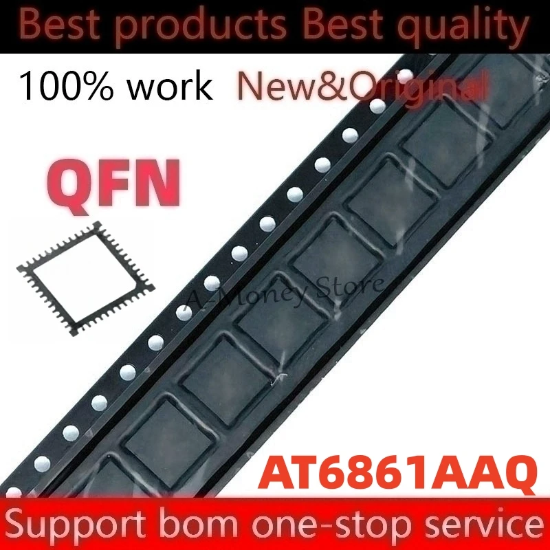 (5pcs)6861AAQ AT6861AAQ QFN-48