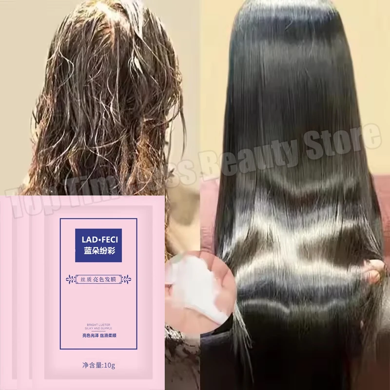 

Keratin Magical Hair Mask 5 Second Repair Damage Frizzy Soft Smooth Shiny Hair Deep Moisturize Hair Treat Repair Hair Care Mask
