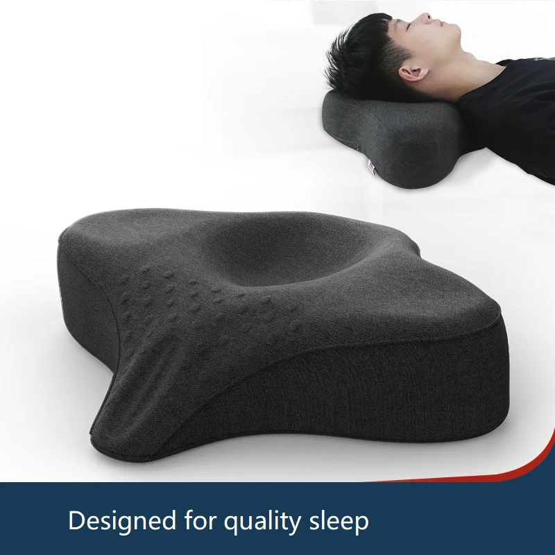 Orthopedic Pillow for Sleeping Neck Pillow Memory Foam Cotton Fit Cervical Curve Heighten Pillow Sleep Bed Body Pillow