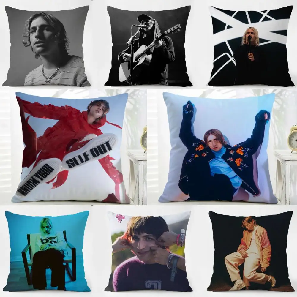 Singer Porter Robinson Cushion Cover Iceland Washable Linen Soft  for Daily Sofa Bed Home Room Decor