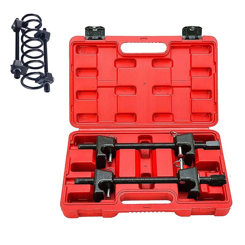 

2Pcs Struts Shock Absorber Heavy Duty Strut Coil Spring Compressor Clamp Set Remove Shock Absorber Car Repair Tool