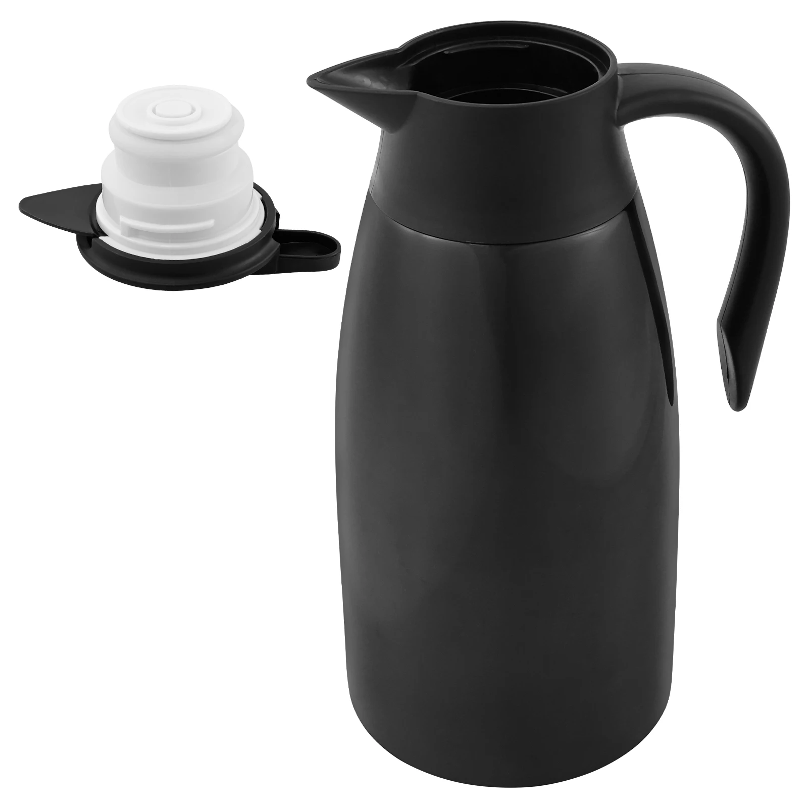 

2л дорожный кофейный кувшин из нержавеющей стали, термочашка, герметичный термос, бутылка для чая, кофе, воды, изолированные чашки, горячие для дома