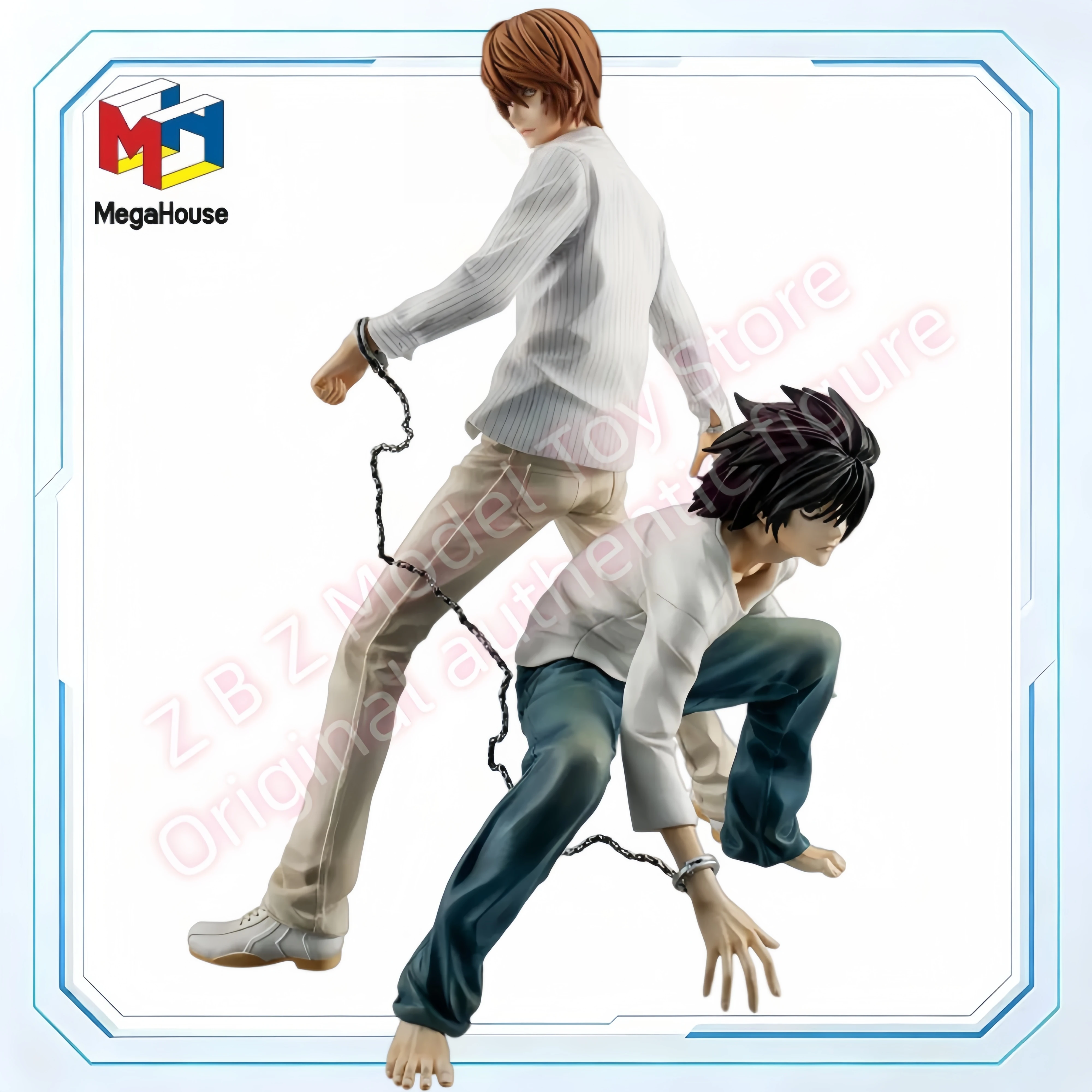 MegaHouse Light‑L Ver. Intense Tense Sharp Brooding Cool Grim Dramatic Figure For Death‑note‑themed Display And Decorated Gifts