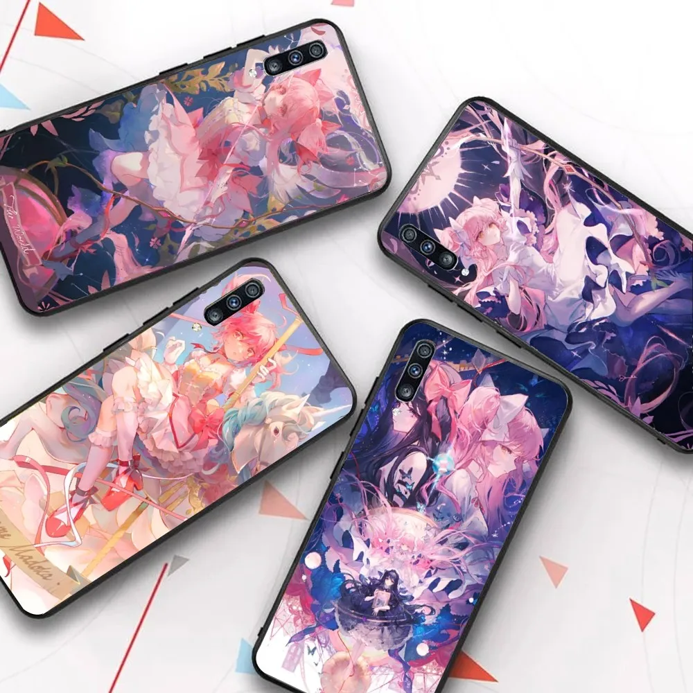 Anime Character Puella Magi Madoka Magica Phone Case For Samsung A 10 11 12 13 20 21 22 30 31 32 40 51 52 53 70 71 72 73 Shell