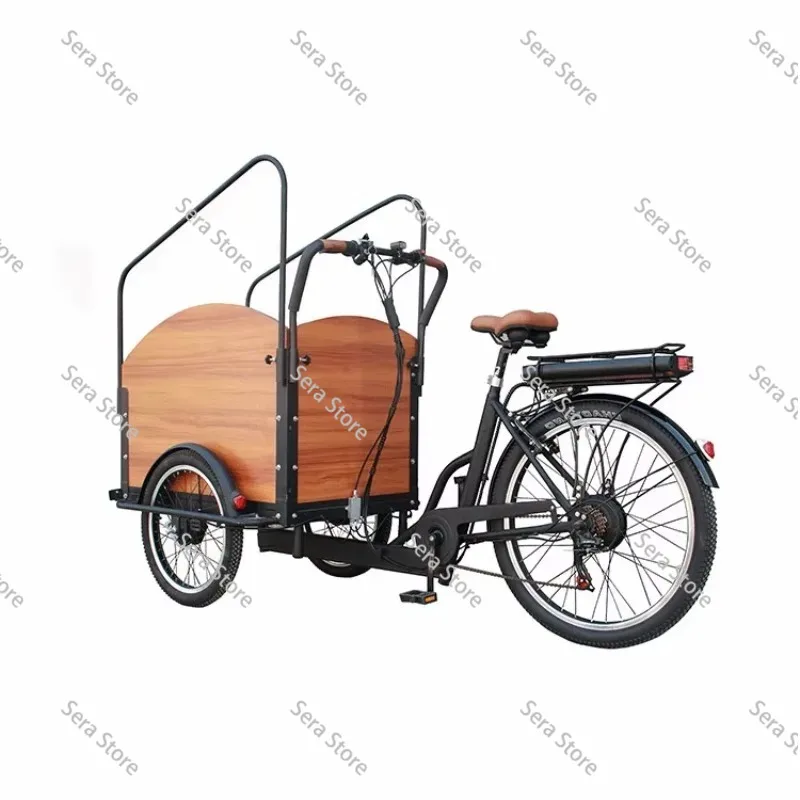 Three-wheel Pedal-assisted Adult Freight Bicycle Open Maternal and Infant Products